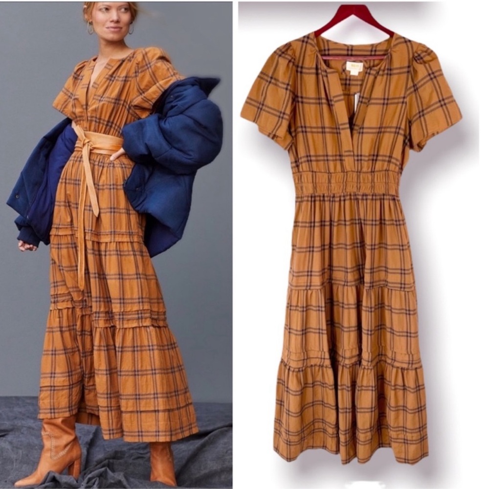 Anthropologie Maeve Somerset Maxi Dress 1X NWT